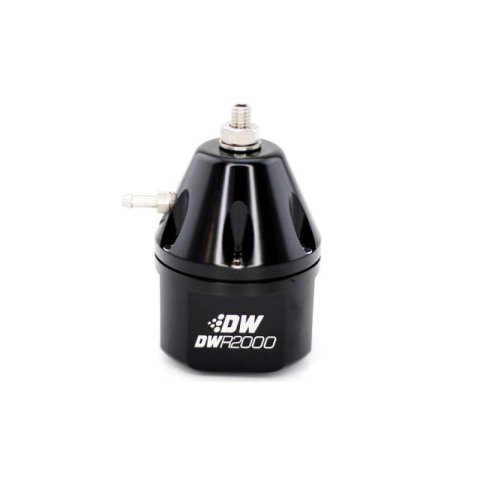 DeatschWerks DWR2000 Adjustable Fuel Pressure Regulator - Black thumbnail 2