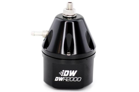 DeatschWerks DWR2000 Adjustable Fuel Pressure Regulator - Black thumbnail 3