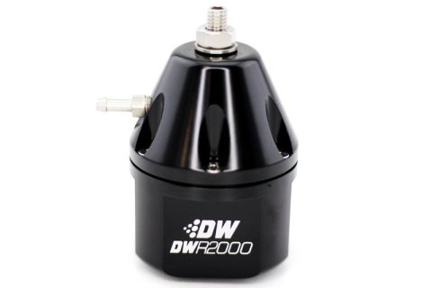 DeatschWerks DWR2000 Adjustable Fuel Pressure Regulator - Black thumbnail 4