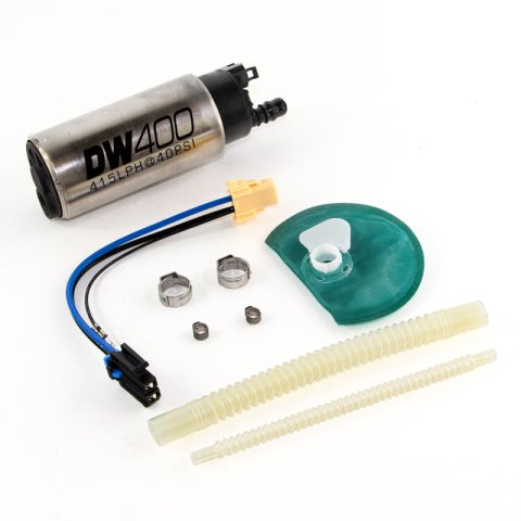 DeatschWerks 415LPH DW400 In-Tank Fuel Pump w/ 9-1046 Install Kit 11-14 Ford Mustang V6/GT thumbnail 1