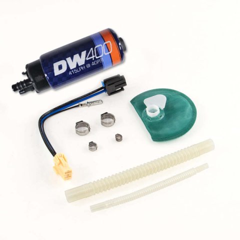 DeatschWerks 415LPH DW400 In-Tank Fuel Pump w/ 9-1046 Install Kit 11-14 Ford Mustang V6/GT thumbnail 4