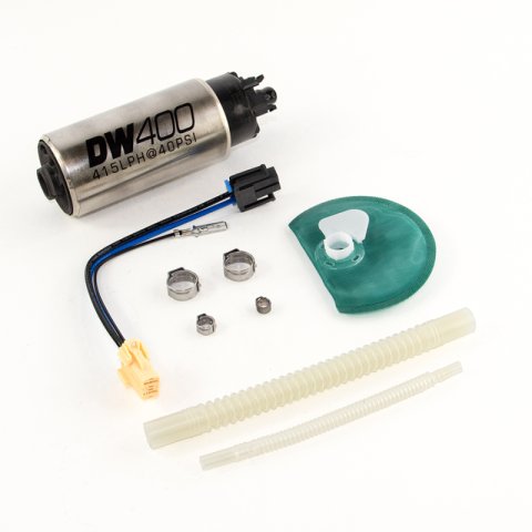 DeatschWerks 415LPH DW400 Fuel Pump w/9-1047 Install Kit 15-17 Ford Mustang V6/GT w/ 1/8in Venturi thumbnail 4