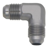 DeatschWerks 6AN Male Flare To 6AN Male Flare 90-Degree Coupler Fitting thumbnail 2