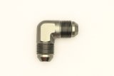 DeatschWerks 8AN Male Flare To 8AN Male Flare 90-Degree Coupler Fitting thumbnail 8