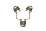 DeatschWerks 10AN Male Flare + 10AN Male Flare To 10AN Male Flare Y-Block Fitting thumbnail 3