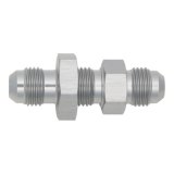 DeatschWerks 6AN Male Flare To 6AN Male Flare Bulkhead Adapter (Incl. Nut) thumbnail 1