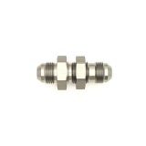 DeatschWerks 8AN Male Flare To 8AN Male Flare Bulkhead Adapter (Incl. Nut) thumbnail 1
