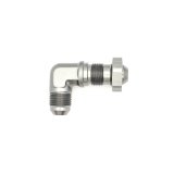 DeatschWerks 8AN Male Flare To 8AN Male Flare Bulkhead Adapter 90-Degree (Incl. Nut) thumbnail 4