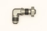 DeatschWerks 8AN Male Flare To 8AN Male Flare Bulkhead Adapter 90-Degree (Incl. Nut) thumbnail 7