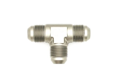 DeatschWerks 8AN Male Flare + 8AN Male Flare To 8AN Male Flare Tee Fitting