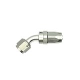 DeatschWerks 8AN Female Swivel 45-Degree Hose End CPE thumbnail 2