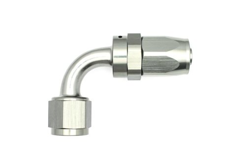 DeatschWerks 8AN Female Swivel 90-Degree Hose End CPE thumbnail 1