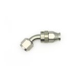 DeatschWerks 8AN Female Swivel 45-Degree Hose End PTFE (Incl. 1 Olive Insert) thumbnail 1