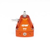 DeatschWerks DWR1000iL In-Line Adjustable Fuel Pressure Regulator - Orange thumbnail 2