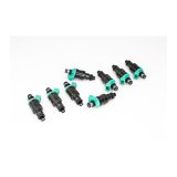 DeatschWerks Universal 350cc Low Impedance 11mm Upper Injector - Set of 8 thumbnail 1