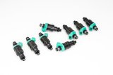 DeatschWerks Universal 350cc Low Impedance 11mm Upper Injector - Set of 8 thumbnail 2