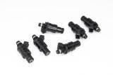 DeatschWerks Universal 550cc Low Impedance 11mm Upper Injector - Set of 6 thumbnail 3