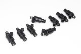 DeatschWerks Universal 550cc Low Impedance 11mm Upper Injector - Set of 8 thumbnail 3
