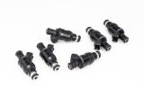 DeatschWerks Universal 1200cc Low Impedance 14mm Upper Injector - Set of 6 thumbnail 1