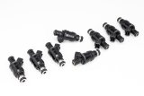 DeatschWerks Universal 1200cc Low Impedance 14mm Upper Injector - Set of 8 thumbnail 1