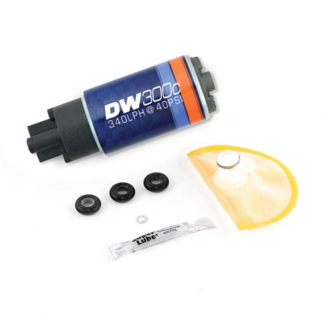 DeatschWerks 340 LPH In-Tank Fuel Pump w/ 10+ Legacy GT/03-08 G35/350Z Set Up Kit thumbnail 2