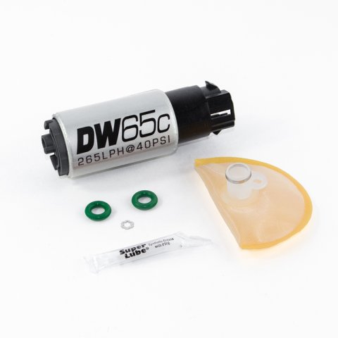 DeatschWerks 265 LPH Compact In-Tank Fuel Pump w/ 08-12 WRX/ 08-15 STi / 05-09 LGT Set Up Ki thumbnail 1