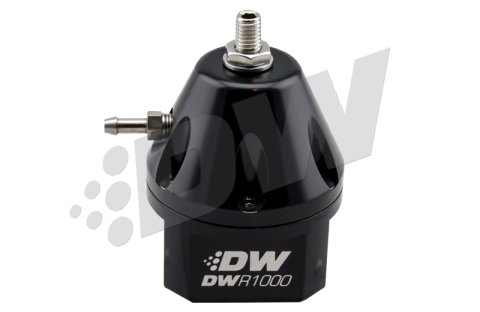 DeatschWerks DWR1000 Adjustable Fuel Pressure Regulator - Black thumbnail 4