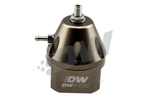 DeatschWerks DWR1000 Adjustable Fuel Pressure Regulator - Titanium thumbnail 3