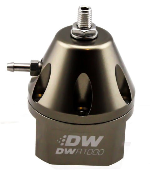 DeatschWerks DWR1000 Adjustable Fuel Pressure Regulator - Titanium thumbnail 5