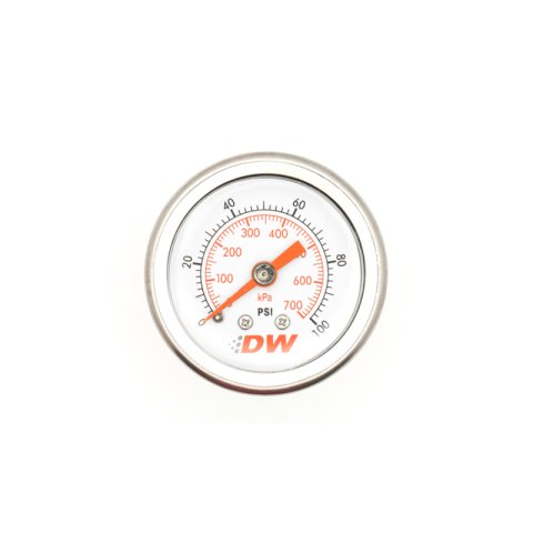 DeatschWerks 0-100 PSI 1/8in NPT Mechanical Fuel Pressure Gauge thumbnail 6