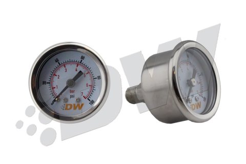 DeatschWerks 0-100 PSI 1/8in NPT Mechanical Fuel Pressure Gauge thumbnail 7