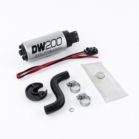DeatschWerks 85-97 Ford Mustang 255 LPH DW200 In-Tank Fuel Pump w/ Install Kit thumbnail 1