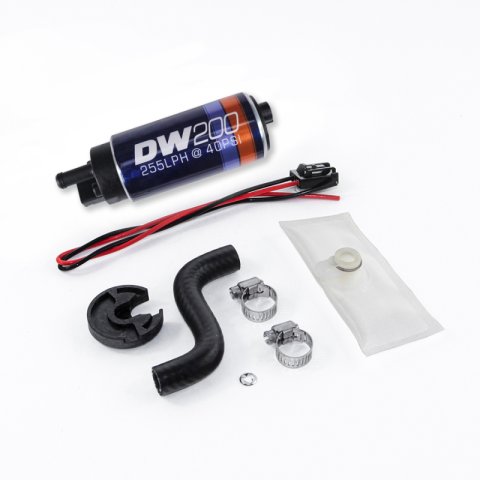 DeatschWerks 85-97 Ford Mustang 255 LPH DW200 In-Tank Fuel Pump w/ Install Kit thumbnail 2