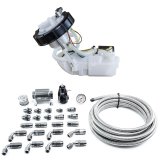 DeatschWerks 01-05 Honda Civic/02-06 Acura RSX DW400 Pump Module & Return Kit w/CPE Fuel Lines thumbnail 2
