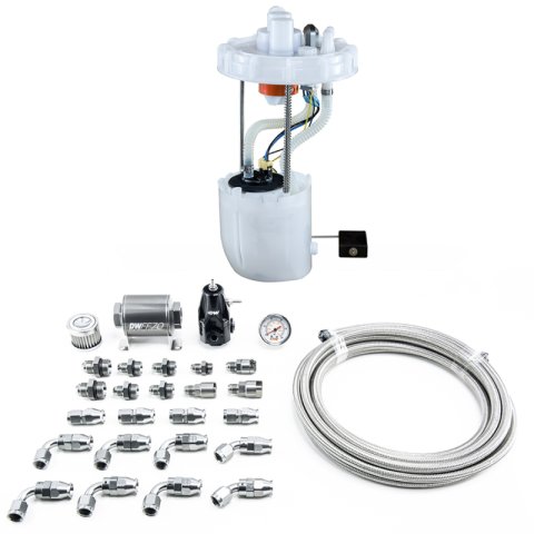 DeatschWerks 12-15 Honda Civic Si/13-15 Acura ILX DW400 Pump Module & Return Kit w/PTFE Fuel Lines thumbnail 1