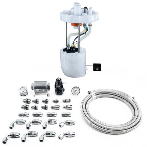 DeatschWerks 12-15 Honda Civic Si/13-15 Acura ILX DW400 Pump Module & Return Kit w/PTFE Fuel Lines thumbnail 2