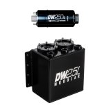 DeatschWerks 2.5L Modular Surge Tank (Incl. 1 DW250iL In-Line Fuel Pump) thumbnail 1