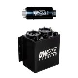DeatschWerks 2.5L Modular Surge Tank (Incl. 1 DW250iL In-Line Fuel Pump) thumbnail 3