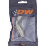 DeatschWerks 6AN Female Flare Swivel 60-Degree Hose End CPE Anodized DW Titanium thumbnail 3
