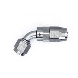 DeatschWerks 6AN Female Flare Swivel 60-Degree Hose End CPE Anodized DW Titanium thumbnail 5