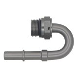 DeatschWerks 8AN ORB Male to 3/8IN Male EFI Quick Connect Adapter 180 Deg. thumbnail 2