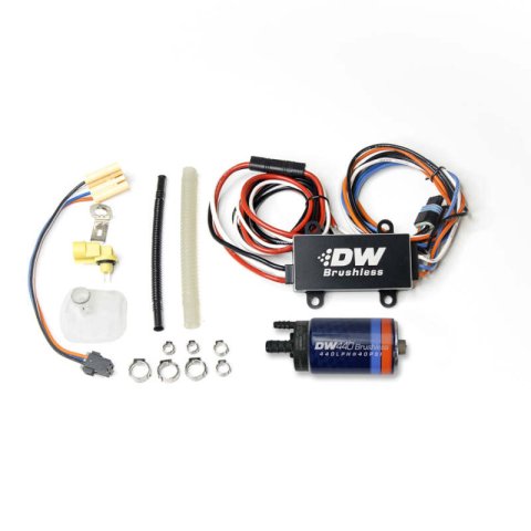 DeatschWerks DW440 440lph Brushless Fuel Pump Single/Dual Controller & Install 15+ Ford Mustang GT thumbnail 1