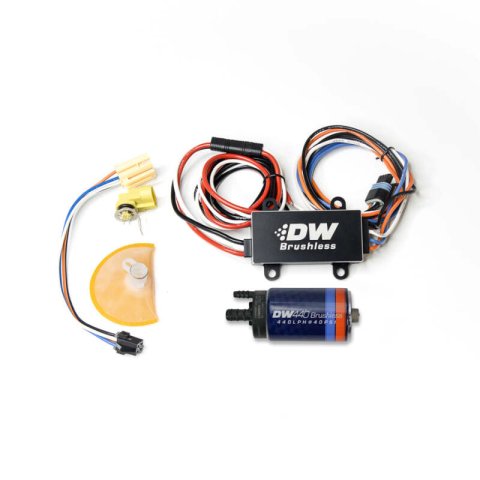 DeatschWerks DW440 440lph Brushless Fuel Pump Single/Dual Controller & Install 99-04 Ford Mustang GT thumbnail 1