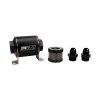 DeatschWerks Stainless Steel 8AN 40 Micron Universal Inline Fuel Filter Housing Kit (70mm) thumbnail 3