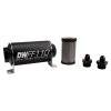 DeatschWerks Stainless Steel 6AN 5 Micron Universal Inline Fuel Filter Housing Kit (110mm) thumbnail 3