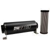 DeatschWerks Stainless Steel 5 Micron Universal Inline Fuel Filter Housing Kit (160mm) thumbnail 3