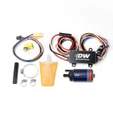 DeatschWerks 94-98 Nissan 240SX 440lph In-Tank Brushless Fuel Pump w/9-0913 Instl kit/C102 Contrllr thumbnail 1
