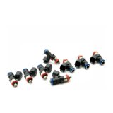 DeatschWerks Bosch EV14 Universal 40mm Compact 90lb/hr Injectors (Set of 8) thumbnail 1