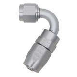 DeatschWerks 6AN Female Swivel 120-Degree Hose End CPE - Anodized DW Titanium thumbnail 1