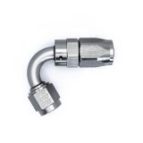 DeatschWerks 6AN Female Swivel 120-Degree Hose End CPE - Anodized DW Titanium thumbnail 5